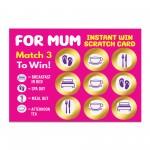 Surprise Scratch Card Gift Mum Mothers Day Christmas Birthday