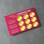 Surprise Scratch Card Gift For Mum For Birthday Mothers Day