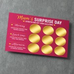 Surprise Scratch Card Gift For Mum For Birthday Mothers Day