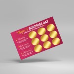 Surprise Scratch Card Gift For Mum For Birthday Mothers Day