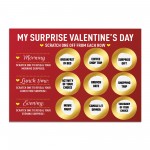 Valentines Day Scratch Card Suprise Gift For Him Her Men Women