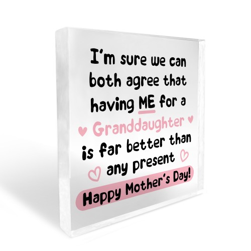 Funny Mothers Day Gift For Nan From Granddaughter Joke Gifts