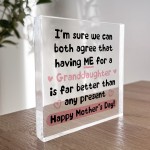 Funny Mothers Day Gift For Nan From Granddaughter Joke Gifts