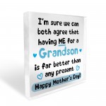 Funny Mothers Day Gift For Nanny Nan Grandma Gift From Grandson