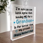 Funny Mothers Day Gift For Nanny Nan Grandma Gift From Grandson