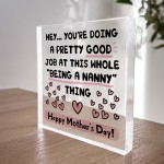 Funny Mothers Day Gift For Nanny Thank You Gift For Nanny