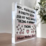 Funny Mothers Day Gift For Nanny Thank You Gift For Nanny