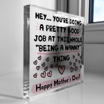 Funny Mothers Day Gift For Nanny Thank You Gift For Nanny