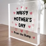 Happy Mothers Day from Bump - Acrylic Block