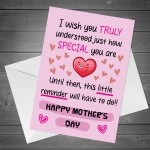 Special Happy Mothers Day Card Mothers Day Card For Mum