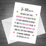 Mothers Day Card For Mum Cards For Her Mothers Day Card