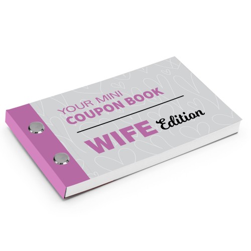 Wife Coupon Book Anniversary Valentines Gift For Wife Birthday