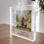 Mothers Day Gift For Mum Beautiful Personalised Photo Block