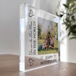 Mothers Day Gift For Mum Beautiful Personalised Photo Block