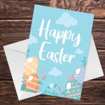 Happy Easter Card For Friends Family Son Daughter Teachers Kids 