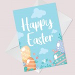 Happy Easter Card For Friends Family Son Daughter Teachers Kids 