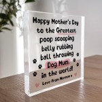 Funny Mothers Day Gift From Dog, Dog Mum Gift, Mothers Day Gift