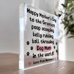 Funny Mothers Day Gift From Dog, Dog Mum Gift, Mothers Day Gift