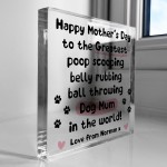 Funny Mothers Day Gift From Dog, Dog Mum Gift, Mothers Day Gift