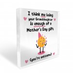 Funny Mothers Day Gift From Granddaughter Mothers Day Gifts Joke