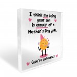 Funny Mothers Day Gift From Son Mothers Day Gifts Joke Gift