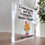 Funny Mothers Day Gift From Son Mothers Day Gifts Joke Gift