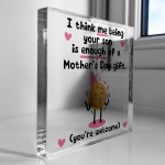 Funny Mothers Day Gift From Son Mothers Day Gifts Joke Gift