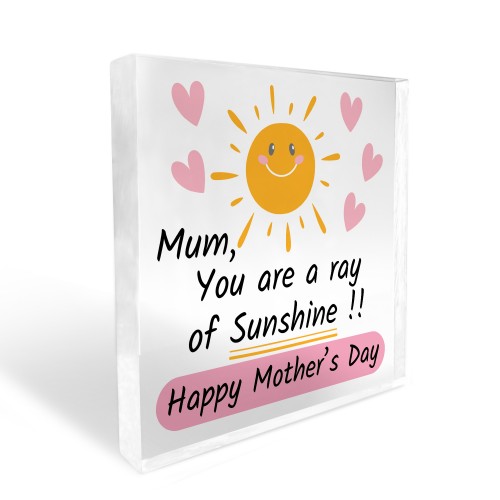 Mothers Day Gift For Mum, Ray Of Sunshine, Cute Mum Gifts