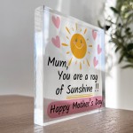 Mothers Day Gift For Mum, Ray Of Sunshine, Cute Mum Gifts