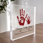 Personalised Gift For MUM On Mothers Day Birthday Handprint