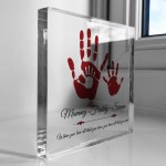 Personalised Gift For MUM On Mothers Day Birthday Handprint