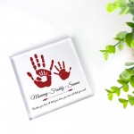 Personalised Gift For MUM On Mothers Day Birthday Handprint