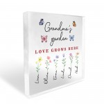 Gift For Grandma Granny Nanny Nan Mum Personalised Sign