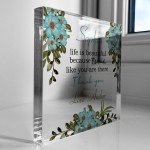 Friendship Gifts Acrylic Plaque Friendship Gift for Her Friends