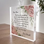 Personalised Mum Gifts Mum Birthday Gifts For Her Thank You Gift