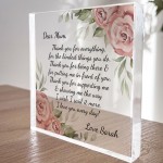 Personalised Mum Gifts Mum Birthday Gifts For Her Thank You Gift