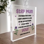 Personalised Best Step Mum Gifts Stepmum Birthday Gift Thank You