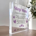 Step Mum Gifts Stepmum Birthday Personalised Gifts For Her