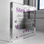 Step Mum Gifts Stepmum Birthday Personalised Gifts For Her