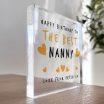 BIRTHDAY GIFT FOR Nanny Nan Nana Grandma Granny Personalised