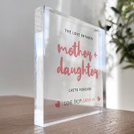 Personalised Mother and Daughter Gifts Mum Daughter Gifts