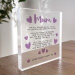 Personalised Gifts for Mum Birthday Gift from Daughter Son 