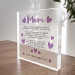 Personalised Gifts for Mum Birthday Gift from Daughter Son 