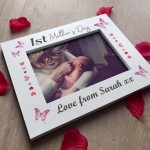 Personalised 1st Mothers Day Gift For New Mum Gift Mum Frame