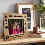 Personalised Birthday Gifts Mum 7x5 Photo Frame Mum Gifts 