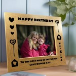 Personalised Birthday Gifts Mum 7x5 Photo Frame Mum Gifts 