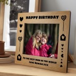 Personalised Birthday Gifts Mum 7x5 Photo Frame Mum Gifts 