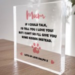 Funny Mothers Day Gift For Dog Personalised Gift From Dog Gift