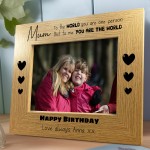 Personalised Mum Birthday 7x5 Photo Frame Gifts From Daughter