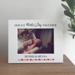 1st Mothers Day Together Gift For Mum New Mum Gift Personalised